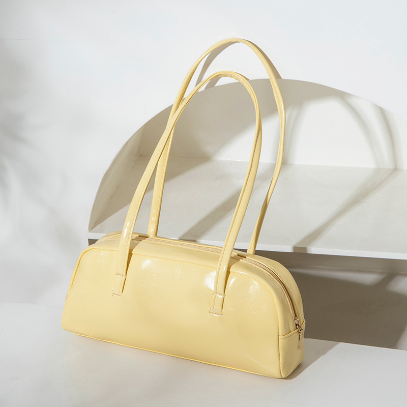 Mixiedress Top Handle Faux Leather Shoulder Bag