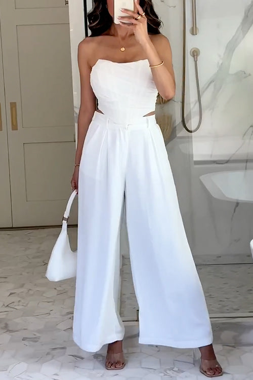 Mixiedress Strapless Off Shoulder Mesh Corset Top