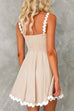 Mixiedress Waisted Ric Rac Color Block Cami Sundress