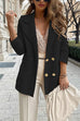 Mixiedress Double Breasted Textured Cardigan with Pockets