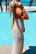 Mixiedress Hollow Out Crochet Beach Cover Up Maxi Cami Dress