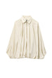 Mixiedress Lapel Batwing Sleeves Zip Up Bomber Jacket