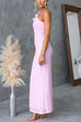 Mixiedress Frill One Shoulder Cut Out Bodycon Maxi Dress