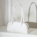 Mixiedress Top Handle Faux Leather Shoulder Bag
