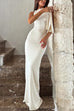 Mixiedress Sleeveless Tie Knot Bodycon Maxi Dress