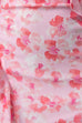 V Neck Backless Ruffle Trim Slit Printed Maxi Cami Dress