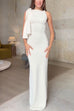 Mixiedress Sleeveless Tie Knot Bodycon Maxi Dress