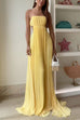 Mixiedress Spaghetti Strap Back Cut Out Pleated Maxi Dress