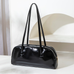 Mixiedress Top Handle Faux Leather Shoulder Bag