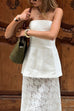 Mixiedress Chicest Strapless Tube Solid Top