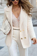 Mixiedress Double Breasted Textured Cardigan with Pockets