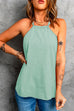 Mixiedress Halter Solid Sleeveless Summer Top