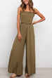 Mixiedress Off Shoulder Sleeveless Wide Leg Jumpsuit