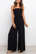 Mixiedress Off Shoulder Sleeveless Wide Leg Jumpsuit