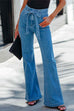 Mixiedress High Waist Bell Bottomed Denim Pants