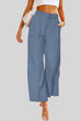 Mixiedress High Waist Wide Leg Pants with Pockets