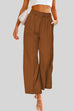 Mixiedress High Waist Wide Leg Pants with Pockets