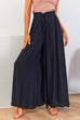 Mixiedress Drawstring Elastic Waist Wide Leg Baggy Pants(5 Colors Available)