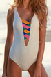 Mixiedress Sweet Color Ropes Cut Out Swimwear