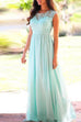 Mixiedress Sleeveless Hollow Out Lace Splice Maxi Fairy Swing Dress
