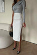 Mixiedress One Shoulder Long Sleeve Ruched Slim Fit Top