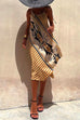 Mixiedress Tie Shoulder Geometric Printed Irregular Cami Dress
