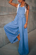 Mixiedress Pocketed Wide Leg Baggy Denim Overalls