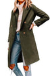 Mixiedress Classic Lapel Double Breasted Winter Overcoat