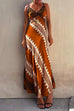 Mixiedress V Neck Color Block Printed Maxi Swing Cami Dress